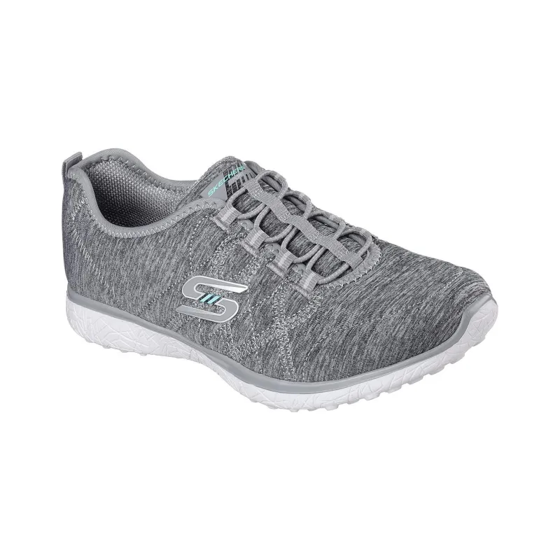 Skechers Microburst 1.0 Casual Shoes Women's Low-Top Gray-2