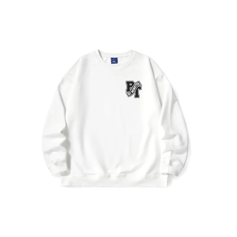Bt Crew Neck Loose Fit Sweatshirt Spring Fall Unisex-5