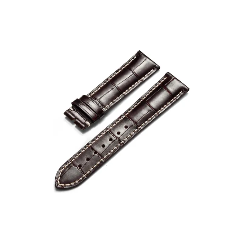 ZHISHENG Longines Compatibility Watch Band 14 21mm Interface Width Genuine Leather Material-0