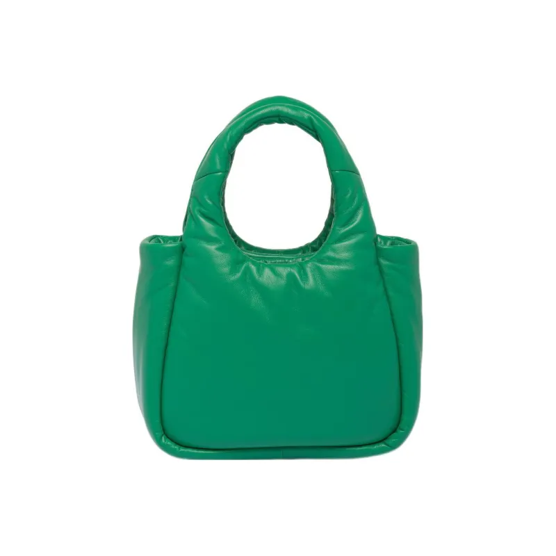 PRADA Leather Handbag Mini Women's Green-2