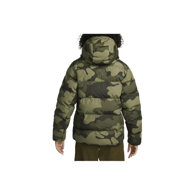 Nike Puffer Jackets Men Camouflage-1