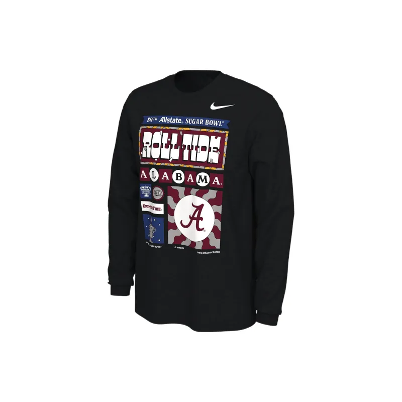 Nike Alabama Bowl Bound Men's Nike College Football Long-Sleeve T-Shirt-0