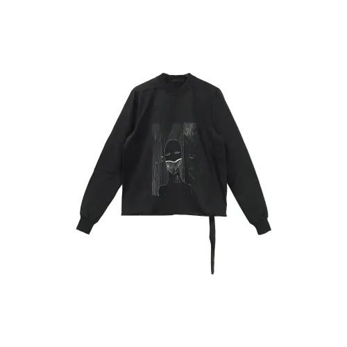 Rick Owens DRKSHDW Sweatshirts Unisex Black