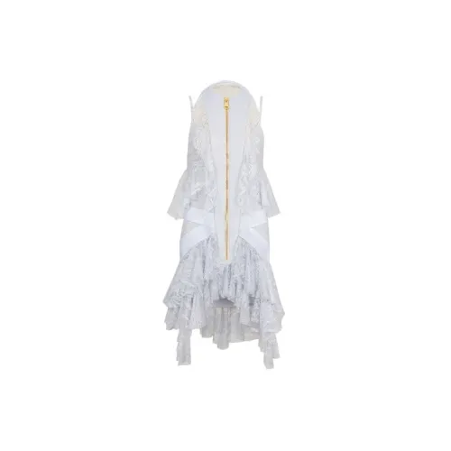 BALMAIN FW22 Sleeveless Dress Women's Light Purple