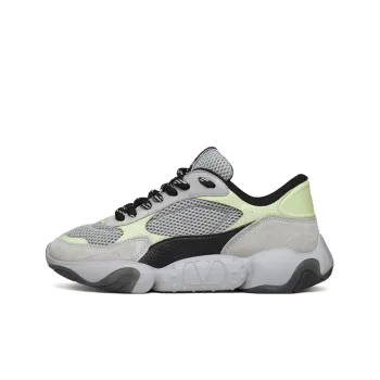 Valentino Bubbleback Slip Resistant Low Top Sports Casual Shoes Men's Gray