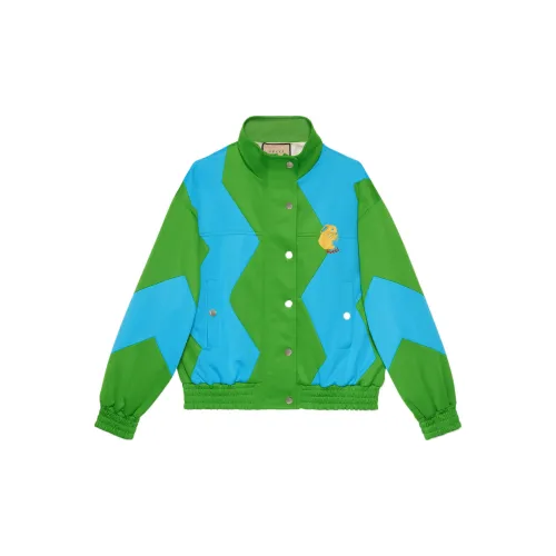 GUCCI Chinese New Year Jackets Women's Green