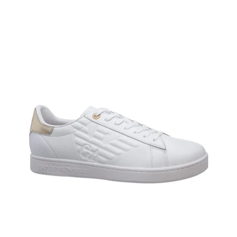 EMPORIO ARMANI Logo Embossed Classic Cc Sneakers-1