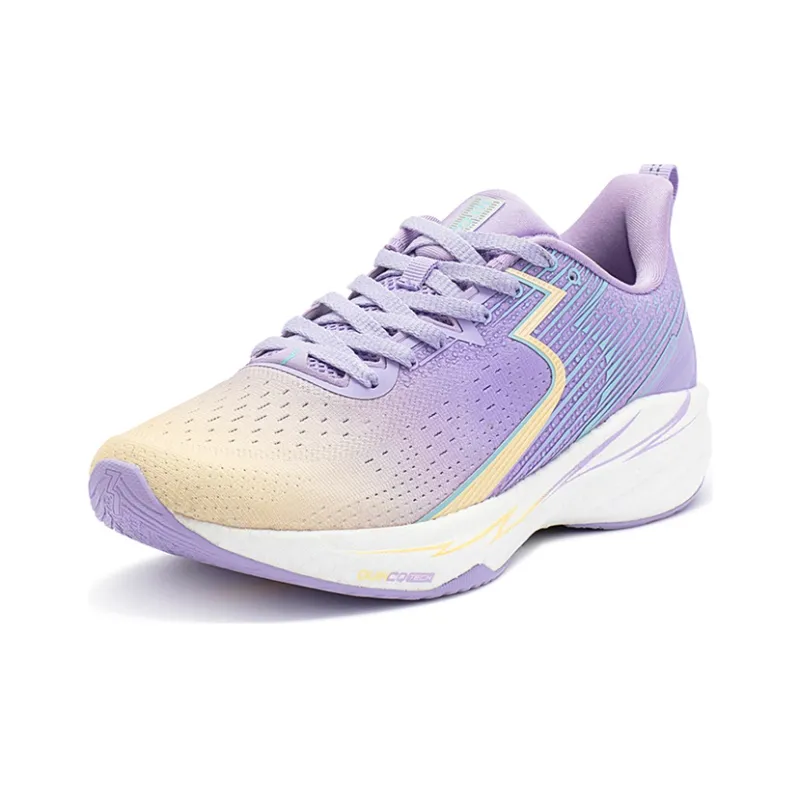 361° Carbon CQT Carbon Speed CQT Breathable Low Top Running Shoes Women's Light Fragrant Purple-1