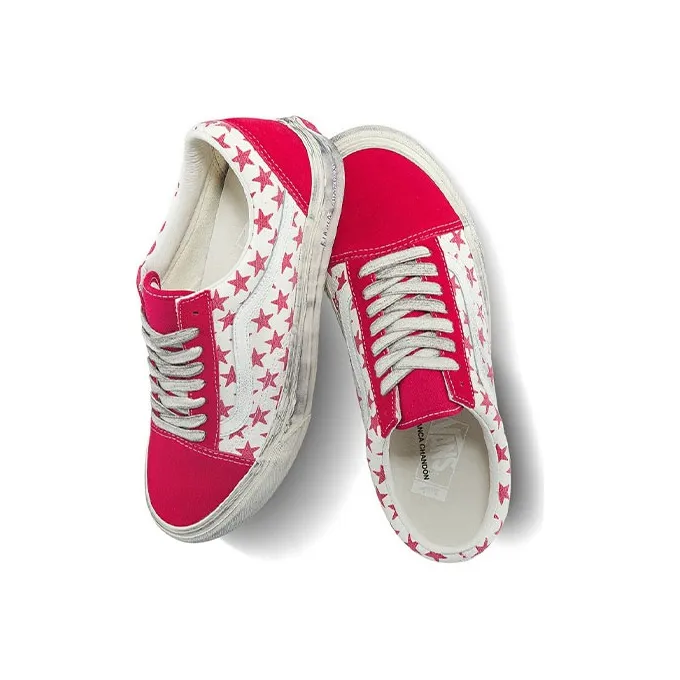 Vans Vault Og Old Skool Lx Bianca Chandon Red White-3
