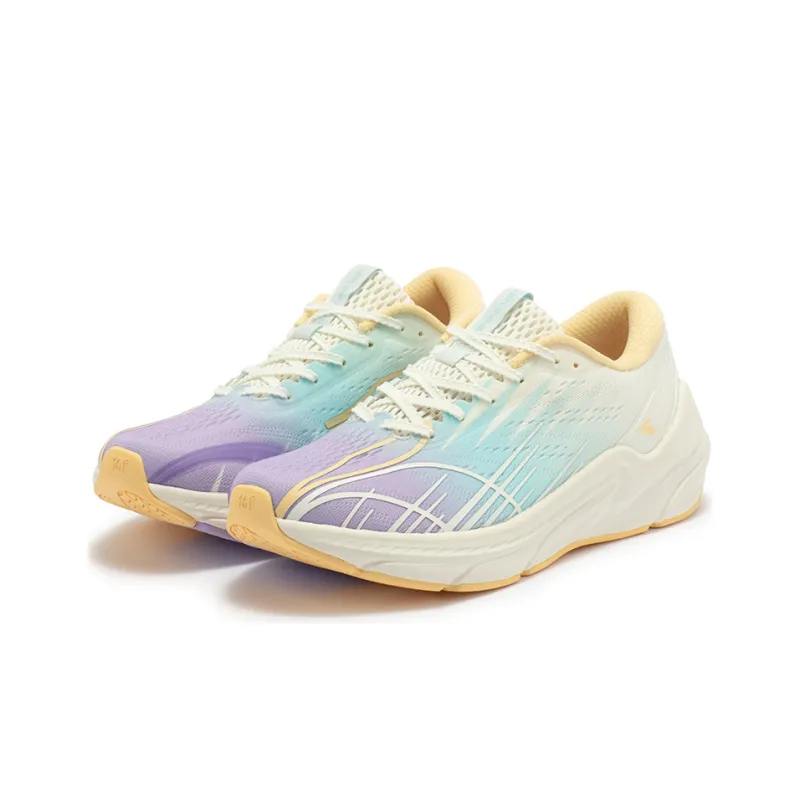 361° Fly Resilience Galaxy Breathable And Resilient Low Top Running Shoes Women's White Purple-2