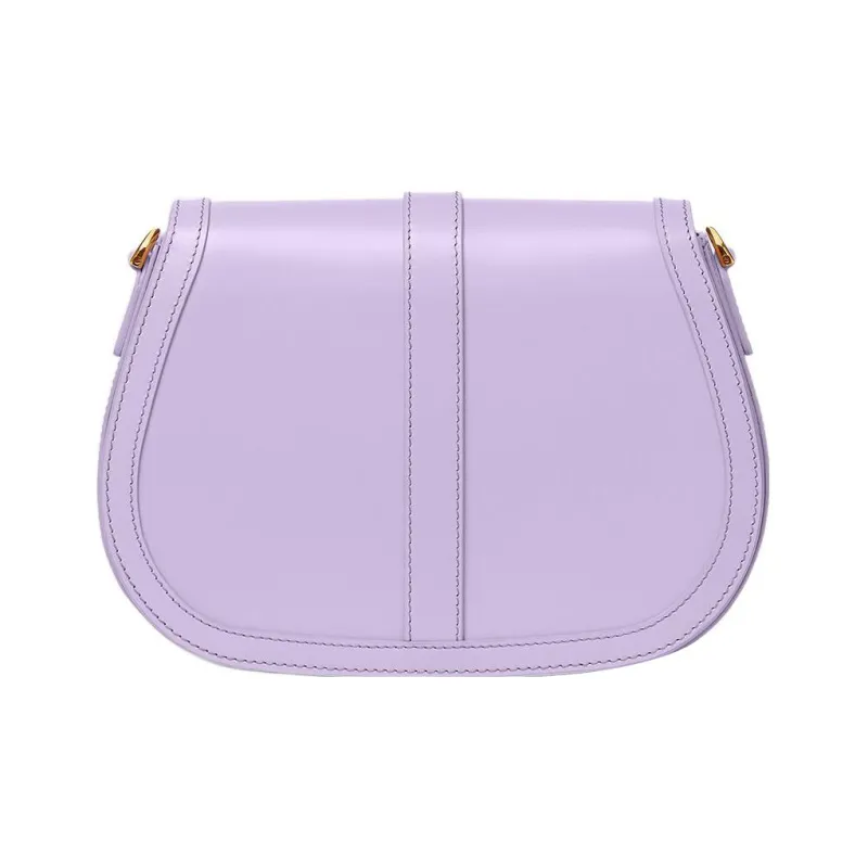 FANSIZHE Greca Goddess Cow Leather Crossbody Bag Shoulder Bag Women's Purple-2
