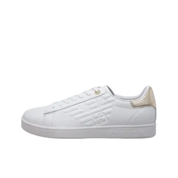 EMPORIO ARMANI Logo Embossed Classic Cc Sneakers
