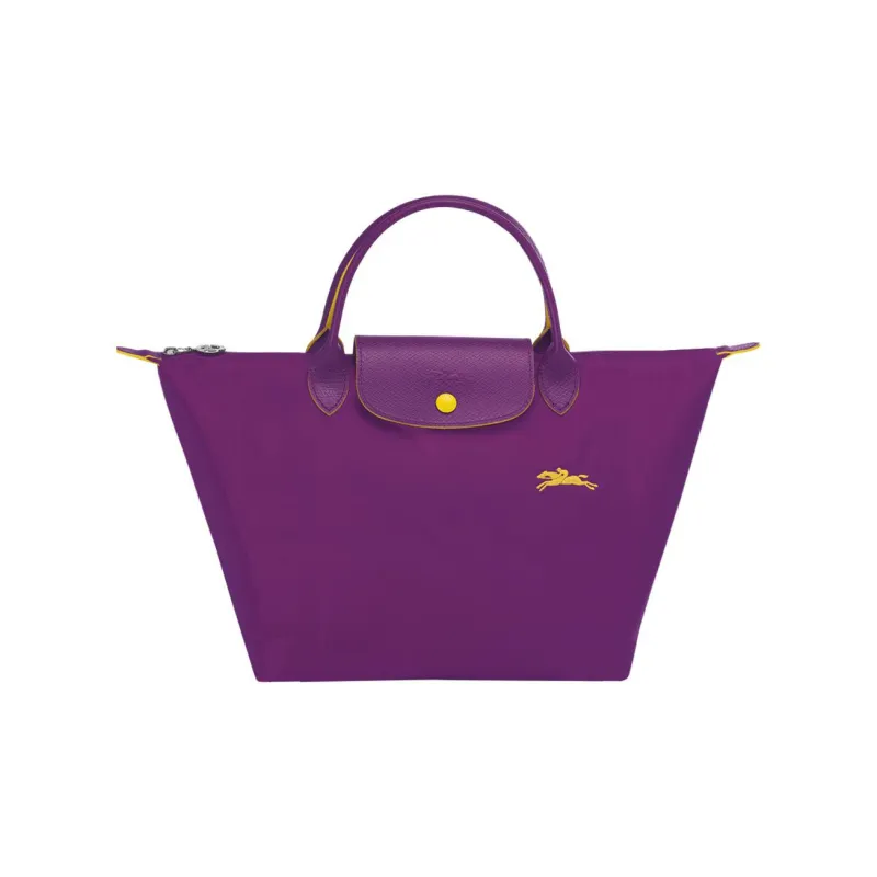 LONGCHAMP Le Pliage Club Nylon Dumpling Bag One Shoulder Handbag Large Size Women's Purple-0
