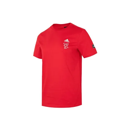 Adidas T-Shirts Women's Red