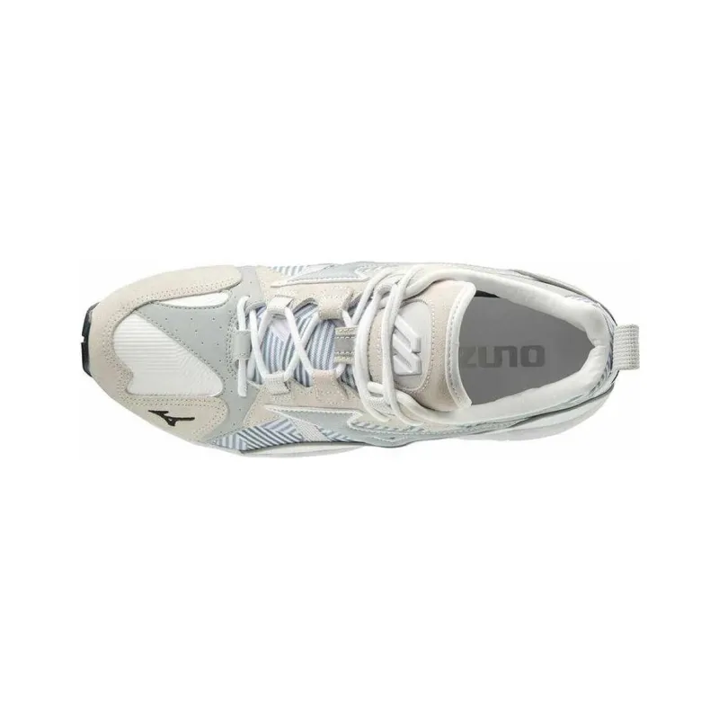 Mizuno Sport Style Wave Rider 1 Camo Cushioning Wear Resistant Low Top Casual Shoes Men's Gray-3