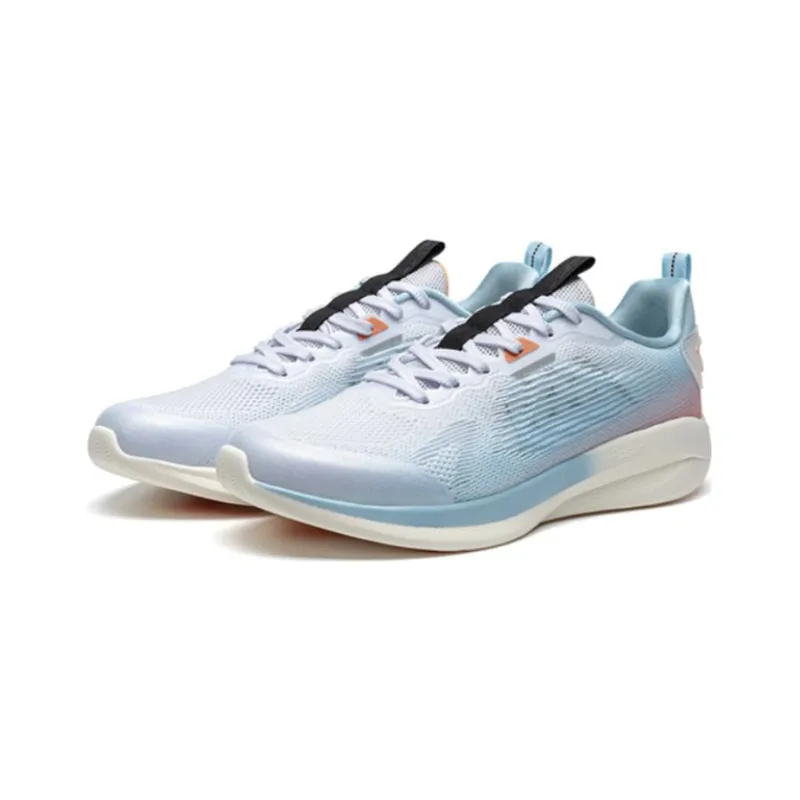 XTEP To Light 6.0 Cushioning Anti Slip And Wear Resistant Breathable Rebound Low Top Running Shoes Men's Blue Orange-2