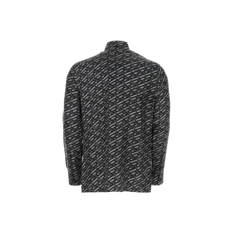 VERSACE Shirts Men Black-1