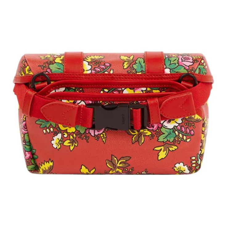 KENZO Polyurethane Hobo Bag Messenger Bag Shoulder Bag Crossbody Bag Fanny Pack Regular Men's Red-1