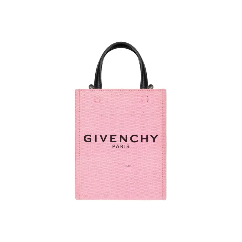 GIVENCHY Disney Collaboration Canvas Tote Bag Shopping Bag Canvas Bag Handbags Mini Women's Pink-1