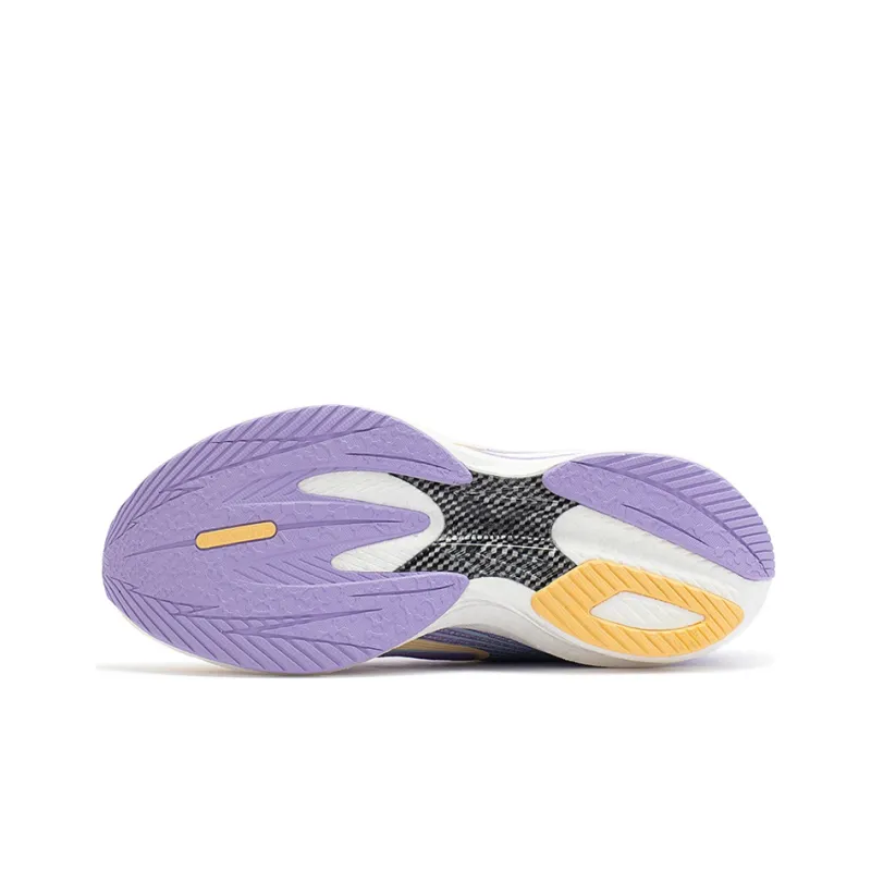 361° Carbon CQT Carbon Speed CQT Breathable Low Top Running Shoes Women's Light Fragrant Purple-4