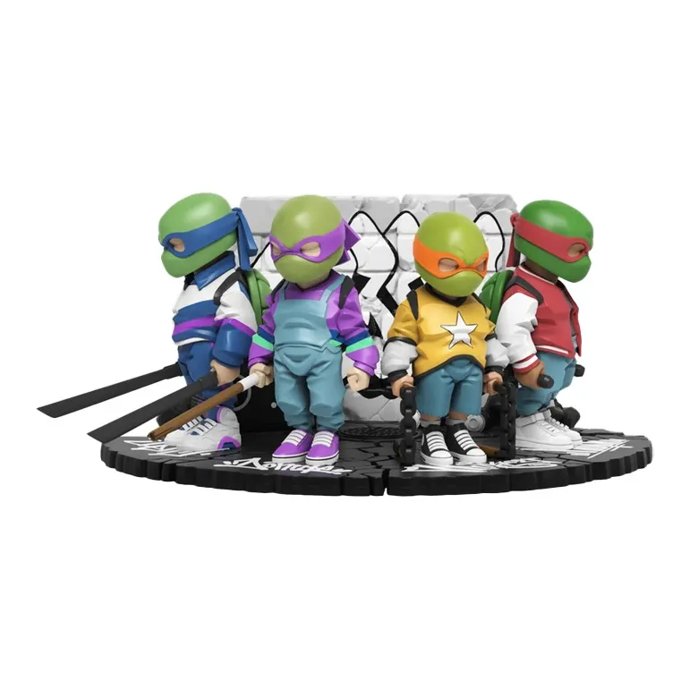 Mighty Jax Donatello Tennage Mutant Ninja Turtles Teenage Mutant Ninja Turtles Trendy Figures 20cm-5