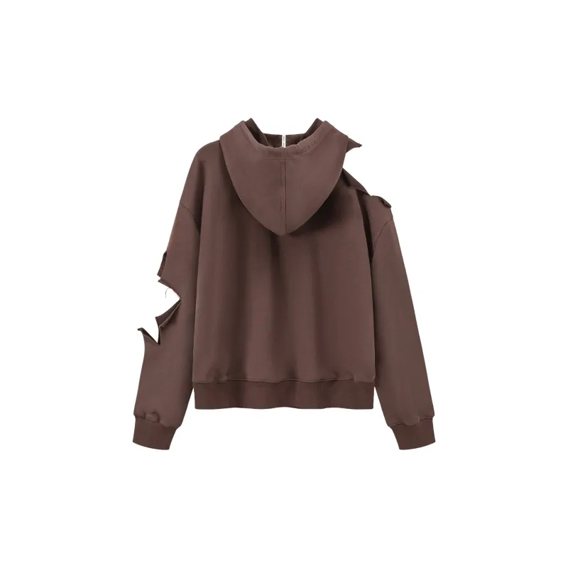 CHUU Sweatshirts Women's Chocolate-1