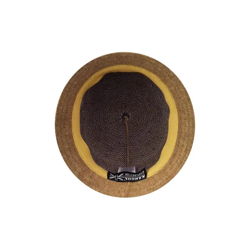 KANGOL Bucket Hats Unisex Brown-4