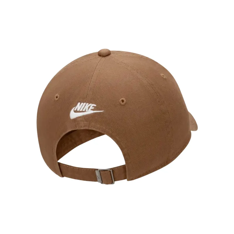 Nike Cotton Baseball Caps Unisex Brown-1