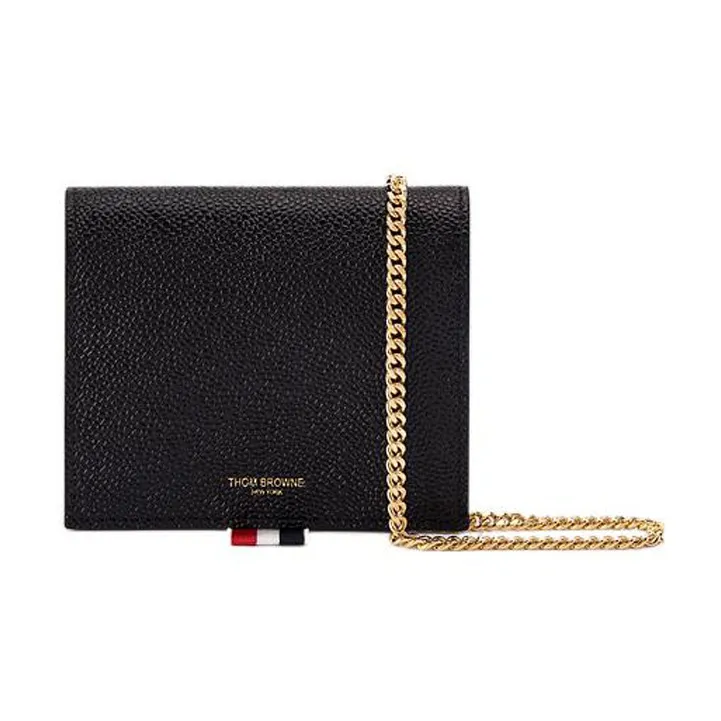 THOM BROWNE Rwb Stripe Strapped Wallet-0