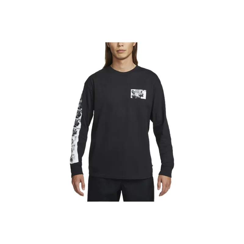 Nike T Shirts Men Black-0