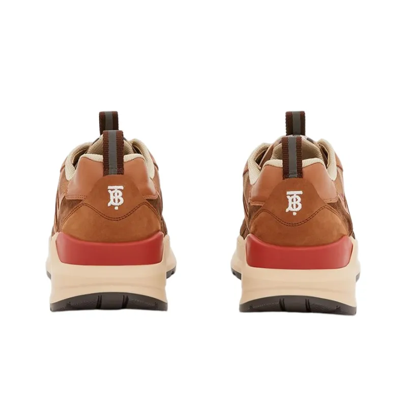 Burberry Sean Sneaker 'Check - Dark Birch Brown'-4