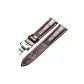 Silver drawer - brown white thread