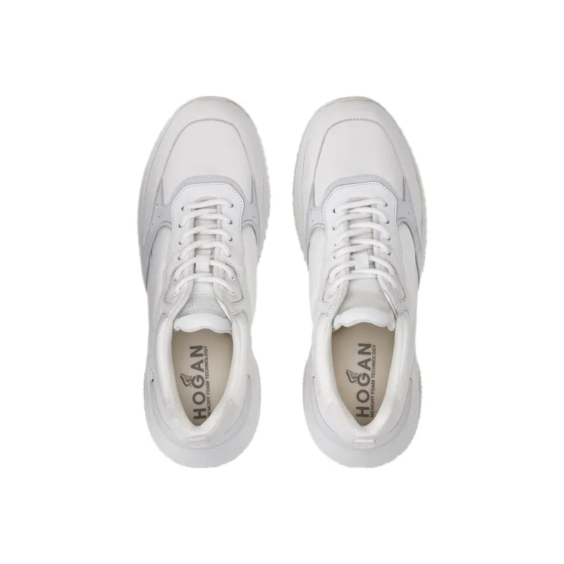 HOGAN Interaction Low-Top Running Shoes Men's White-2
