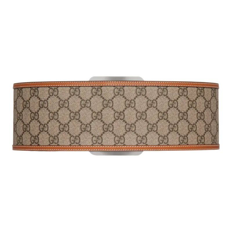GUCCI Fashion Double G Loose Fit Pin Buckle Women's Width 9.5CM-1
