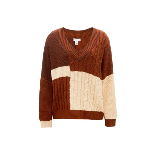 ONLY Knitwear Women's Caramel Brown CARAMEL CAFE