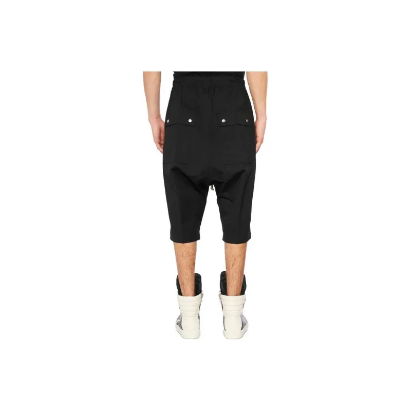 RICK OWENS Drawstring Bermuda Shorts-1