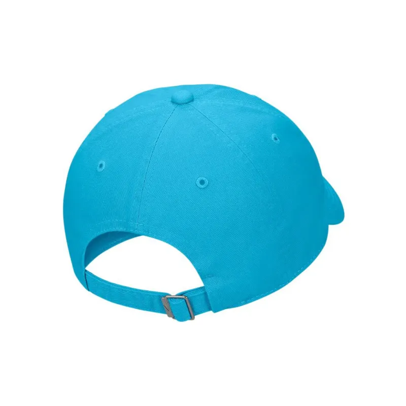 Nike Cotton Baseball Caps Unisex Blue-1