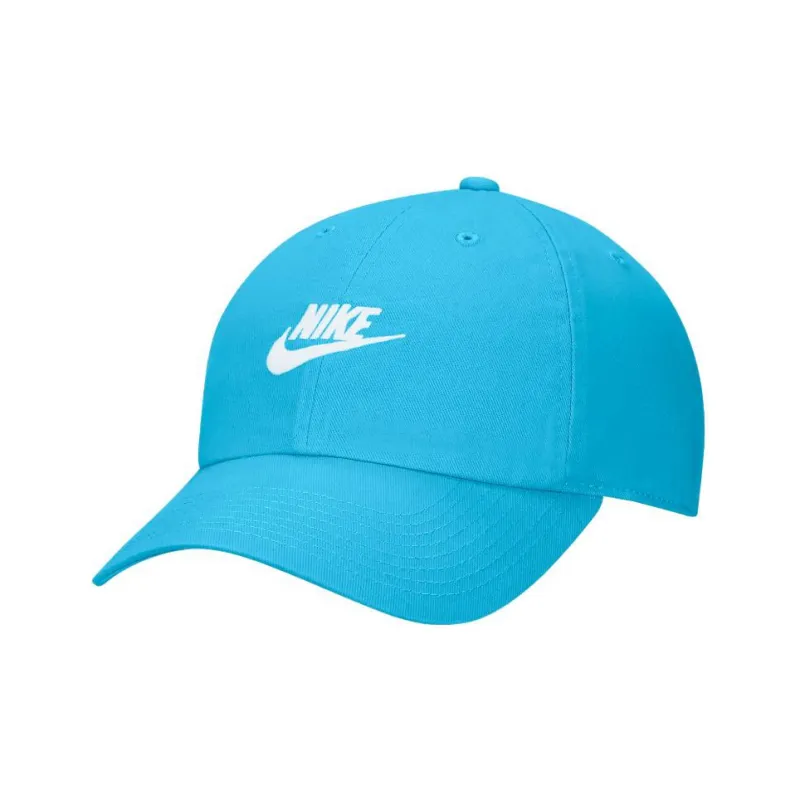 Nike Cotton Baseball Caps Unisex Blue-0
