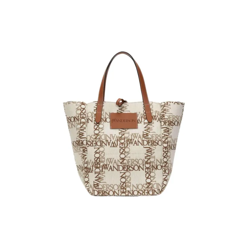 JW Anderson Logo Jacquard Belt Tote Bag-3