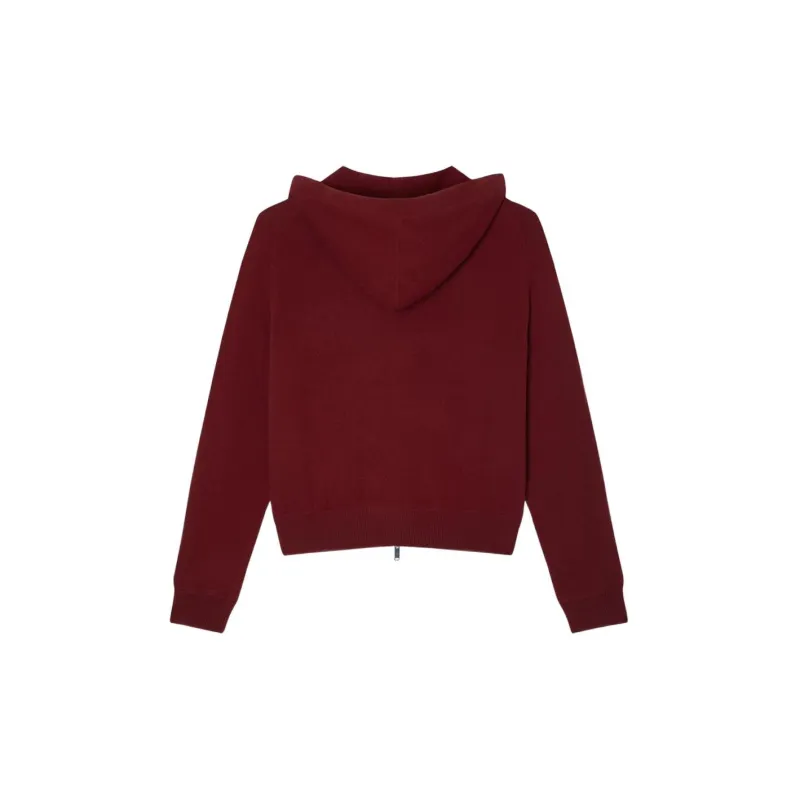 THEORY Chinese New Year SS23 Cashmere Sweaters Women's Red Peony-1