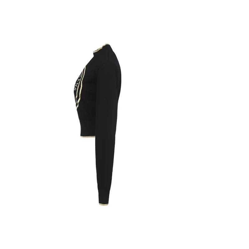 VERSACE JEANS COUTURE Intarsia-knit Logo Jumper-2