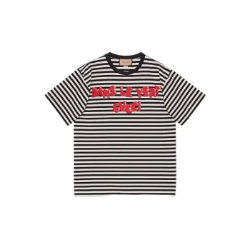 GUCCI Dans Le Vert Striped T shirt