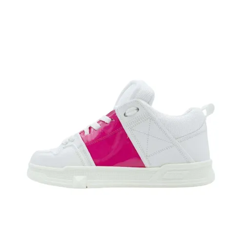 Valentino Women's Open Skate Sneaker 'White Pink'