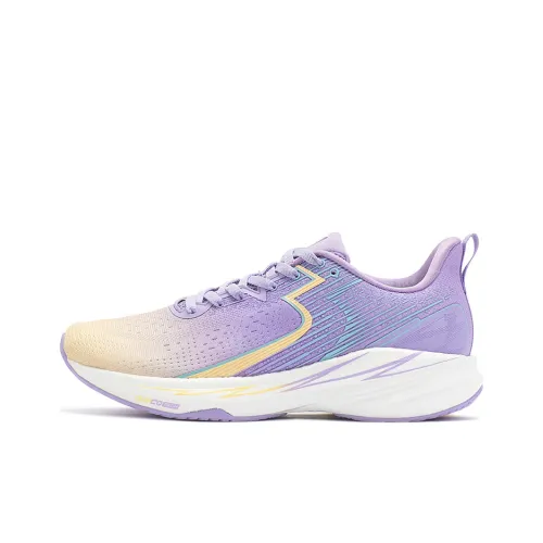 361° Carbon CQT Carbon Speed CQT Breathable Low Top Running Shoes Women's Light Fragrant Purple