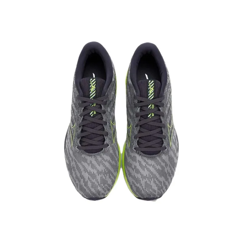 Mizuno Wave Rider 26 'Grey Volt Green'-2