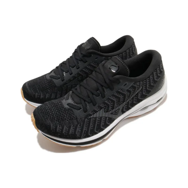 Mizuno Wave Rider 24 Waveknit Super Wide 'Black'-2