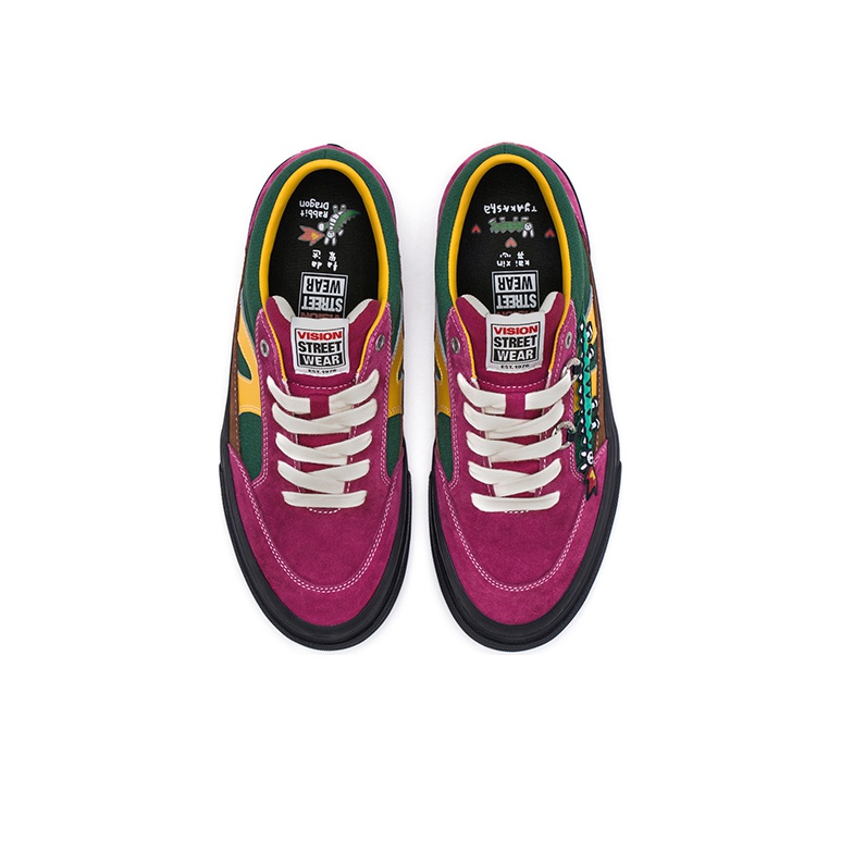Tyakasha X Vision Street Wear Stick Skateboard Shoes Unisex Tyakasha X Vision Street Wear Stick Skateboard Shoes Unisex
