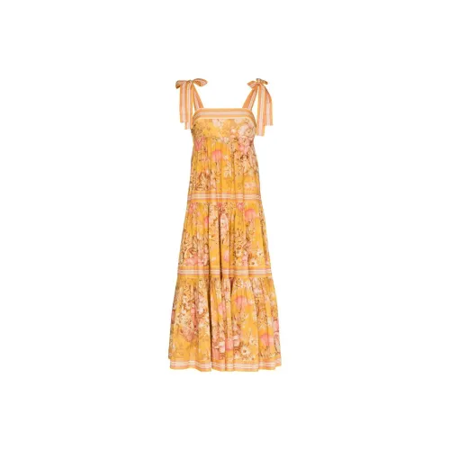 Zimmermann Slip Dresses Women's Orange