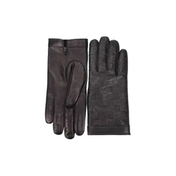 GUCCI Gloves Unisex Black