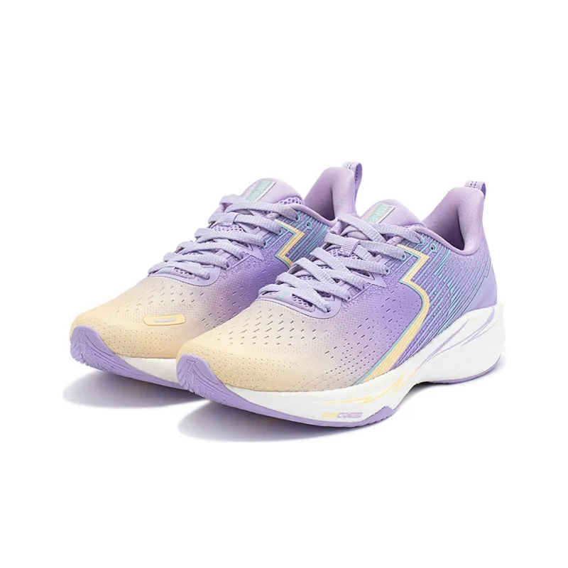 361° Carbon CQT Carbon Speed CQT Breathable Low Top Running Shoes Women's Light Fragrant Purple-2
